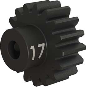 Gear, 17-T pinion (32-p), heavy duty (machined, hardened steel)/ set screw