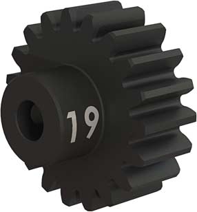 Gear, 19-T pinion (32-p), heavy duty (machined, hardened steel)/ set screw