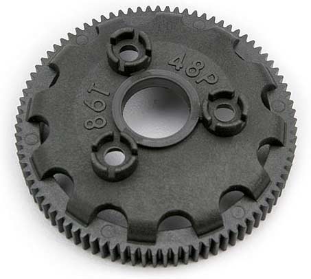 Spur gear, 86-tooth (48-pitch) (for models with Torque-Control slipper clutch)