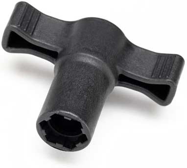 Wheel wrench, splined, 17mm