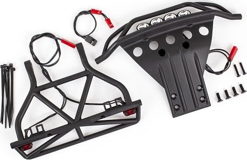LED light set, complete (includes front and rear bumpers with LED light bar, rear LED harness, & BEC Y-harness) (fits 2WD Slash®)