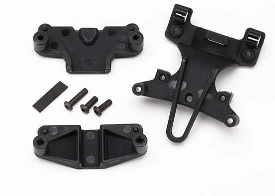 Mount, telemetry expander (fits XO-1, E-Revo*, Summit*, all Maxx trucks, Revo 3.3, Slayer Pro 4X4) (*requires rear chassis brace #5632)