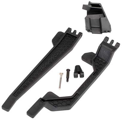 Battery hold-down (2)/ battery clip/ hold-down post/ screw pin/ pivot post screw