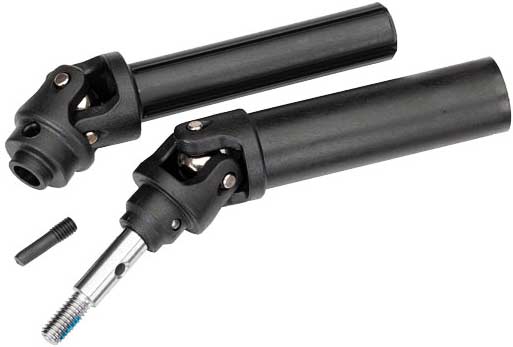Driveshaft assembly, front, extreme heavy duty (1) (left or right) (fully assembled, ready to install)/ screw pin (1)