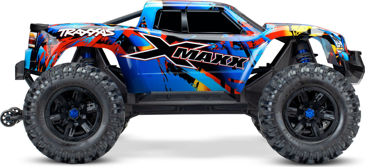 X-Maxx: Brushless Electric Monster Truck with TQi Traxxas Link Enabled 2.4GHz Radio System & Traxxas Stability Management (TSM)