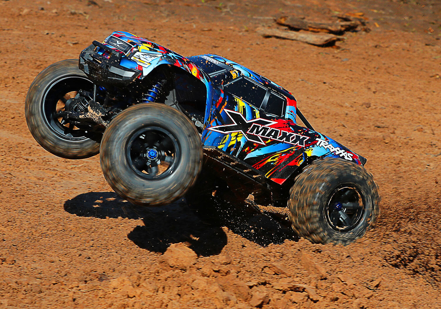 X-Maxx: Brushless Electric Monster Truck with TQi Traxxas Link Enabled 2.4GHz Radio System & Traxxas Stability Management (TSM)