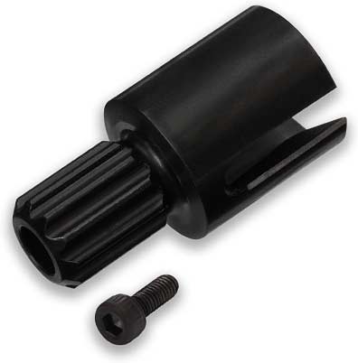 Drive cup (1)/ 3x8mm CS (use only with #7750X driveshaft)