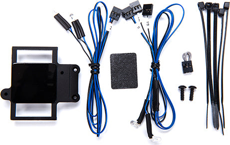 Installation kit, Pro Scale® Advanced Lighting Control System, TRX-4® Chevrolet Blazer (1969 & 1972) (includes mount, reverse lights and turn signal harnesses, hardware)
