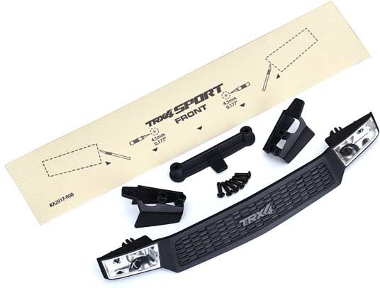 Grill/ grill retainers (2)/ headlight housing (2)/ lens (2) (fits #8111 body)