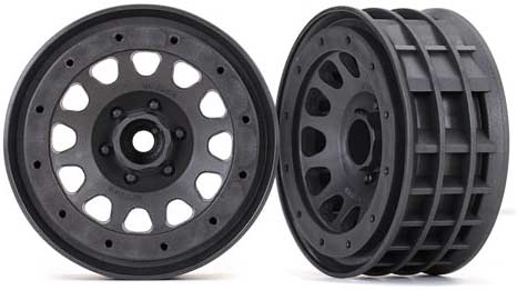 Wheels, Method 105 2.2" (charcoal gray, beadlock) (beadlock rings sold separately)