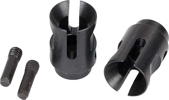 Drive cups, inner (2) (steel constant-velocity driveshafts)/ screw pins (2)