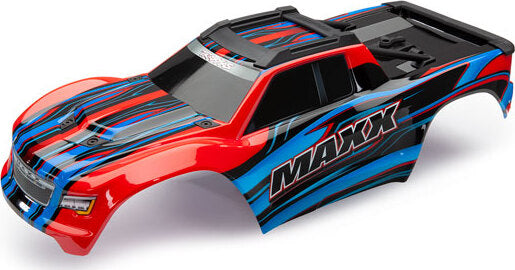 Body, Maxx®, red (painted)/ decal sheet