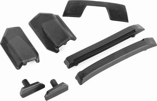 Body reinforcement set, black/ skid pads (roof) (fits #9511 body)