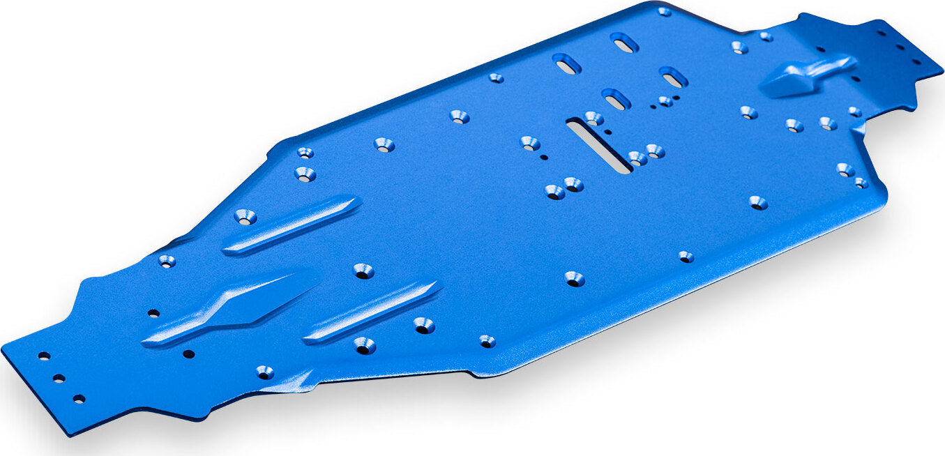 Chassis, aluminum (blue-anodized)