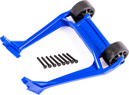 Wheelie bar, blue (assembled)/ 3x20 CS (8)