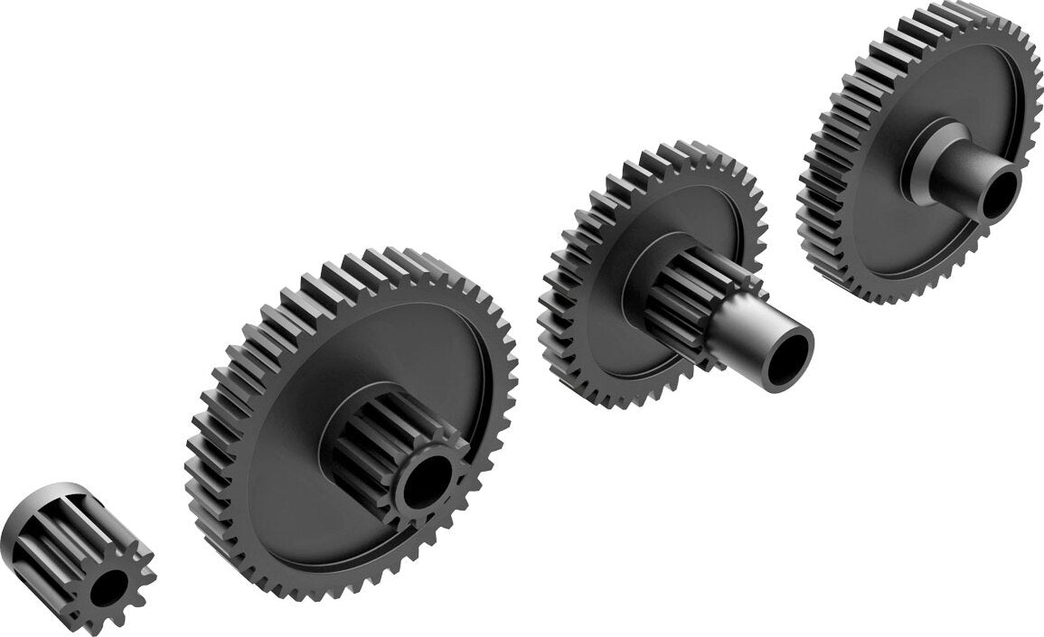 Gear set, transmission, low range (crawl) (40.3:1 reduction ratio)/ pinion gear, 11-tooth