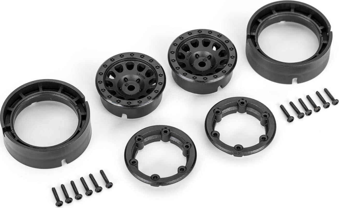 Wheels, 1.0", Method Race Wheels® 105 Beadlock (black, beadlock) (2)