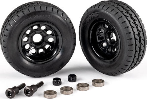 Trailer wheels (2)/ tires (2)/ mounting hardware
